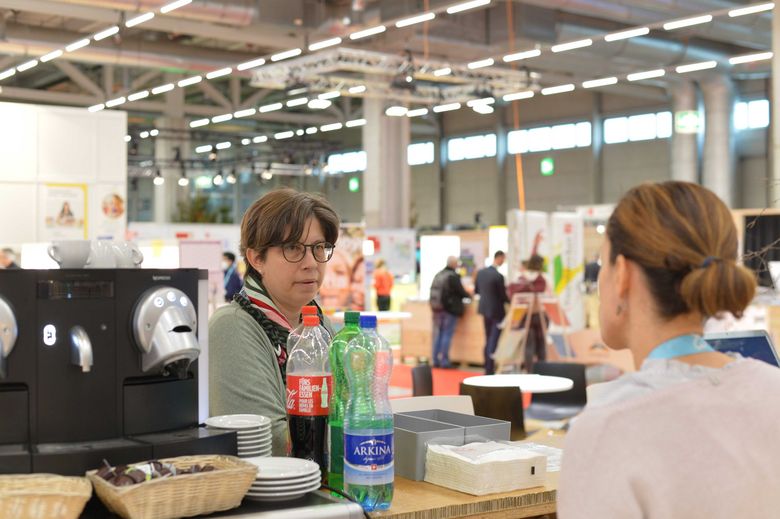 Anita Zimmermann und Sara Kurmann im Gespräch