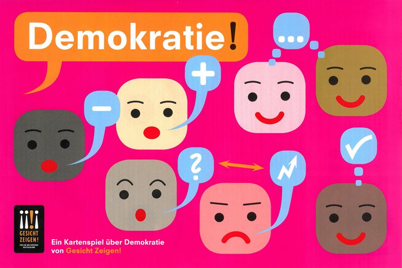 Kartenspiel Demokratie Screenshot des Lernmediums Kartenspiel Demokratie