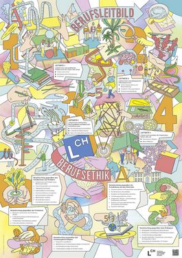 Der Lehrberuf als Wimmelbild.