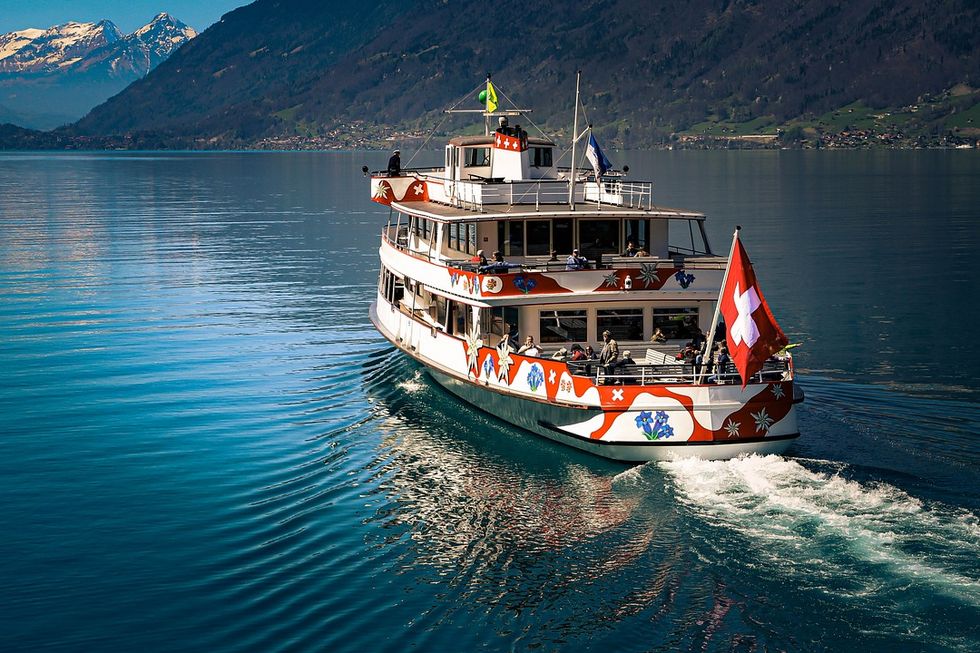 Schiff auf dem Thunersee