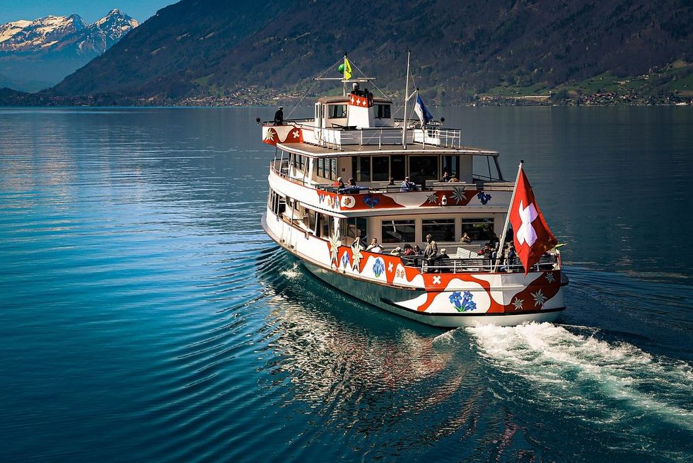 Schiff auf dem Thunersee