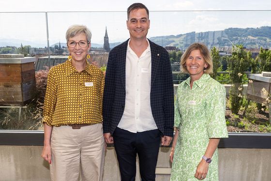 Antoinette Killias, Daniel Gebauer und Sandra Locher-Benguerel.