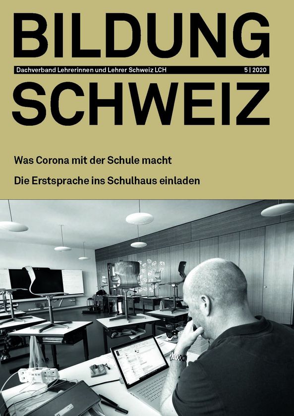 Cover Maiausgabe 2020 BILDUNG SCHWEIZ