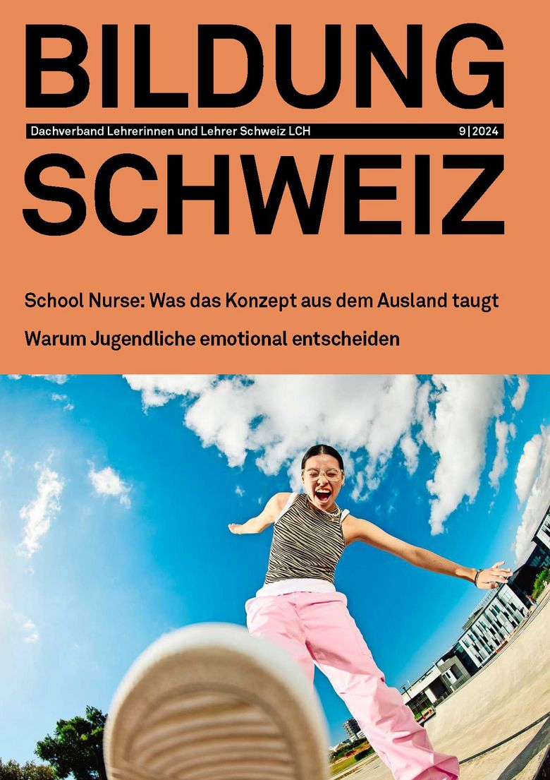Cover der Septemberausgabe von BILDUNG SCHWEIZ