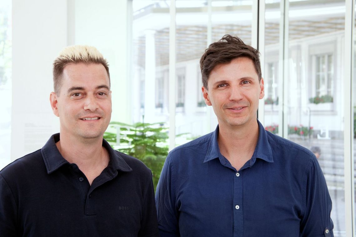 Daniel Gebauer und Pascal Christen.